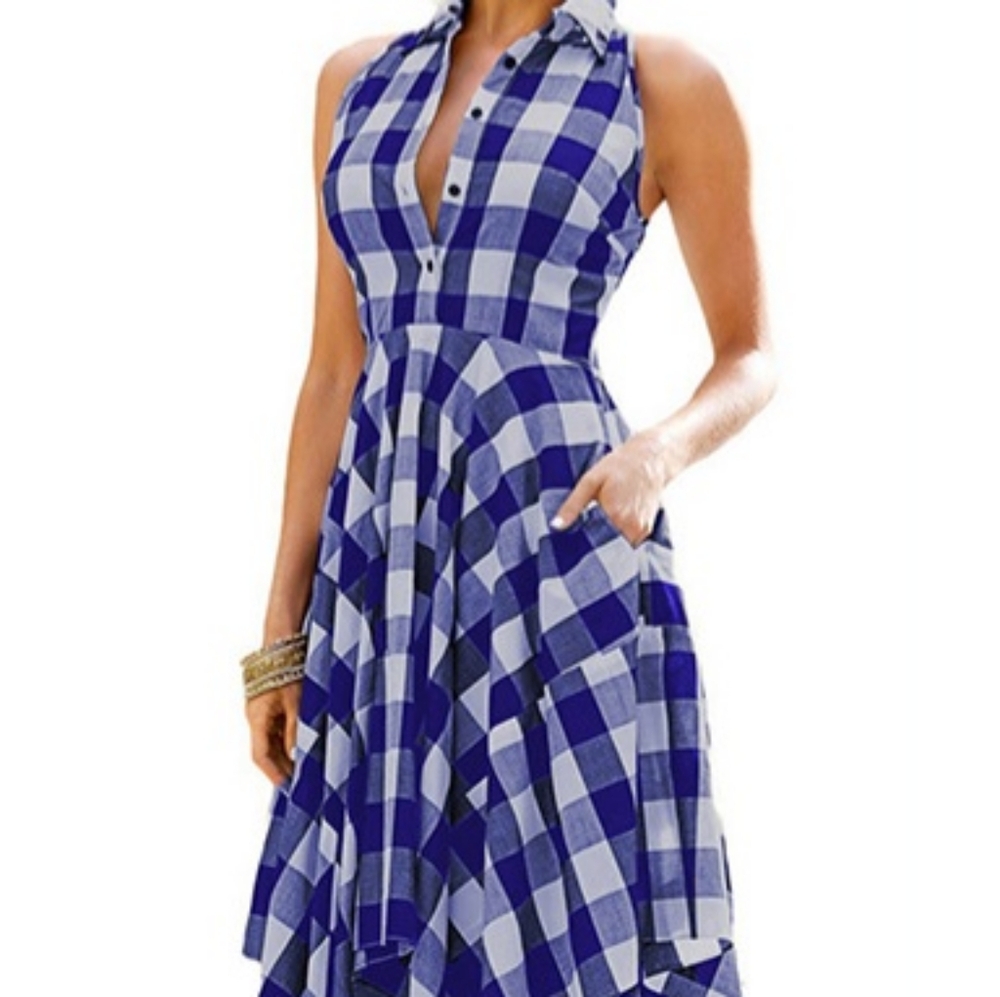 Checkered dress